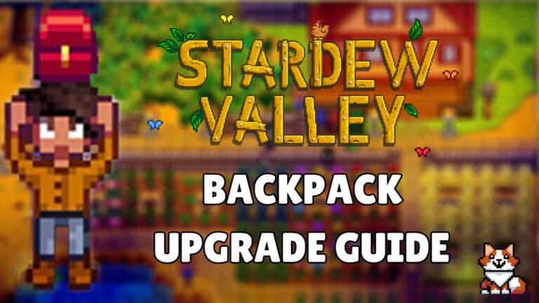 An image showing my backpack upgrade guide.